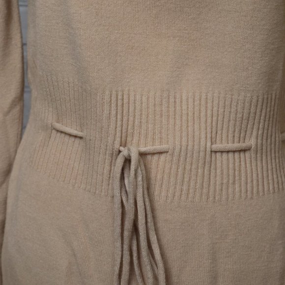 Tan Cowl Neck Sweater - Picture 2 of 7